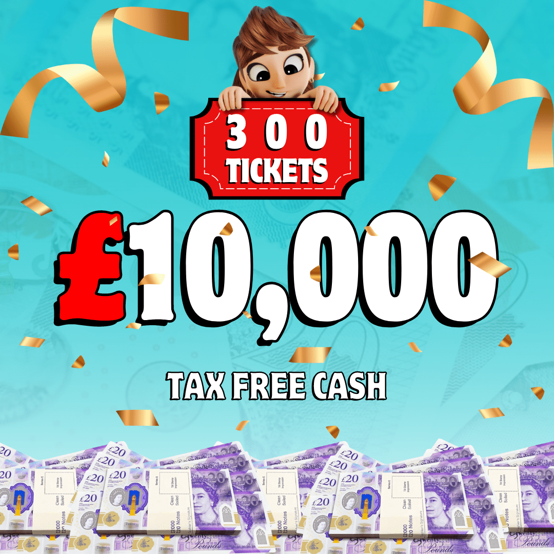 Win £10,000 - Limited Entries!